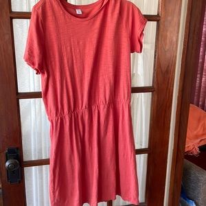 Orange Old Navy Short Sleeve Dress XL Tall.